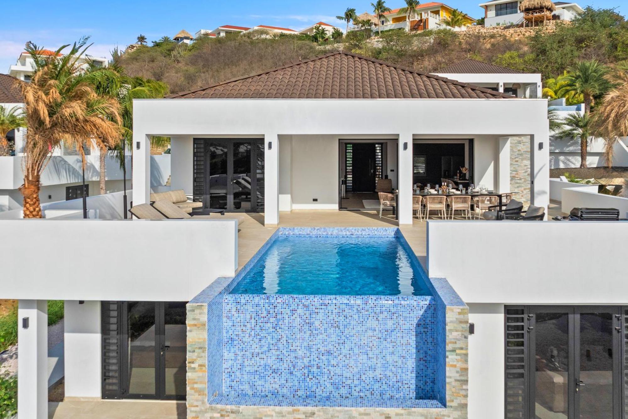 Villa Blue Bay Curacao Dorp Dorp Sint Michiel Esterno foto