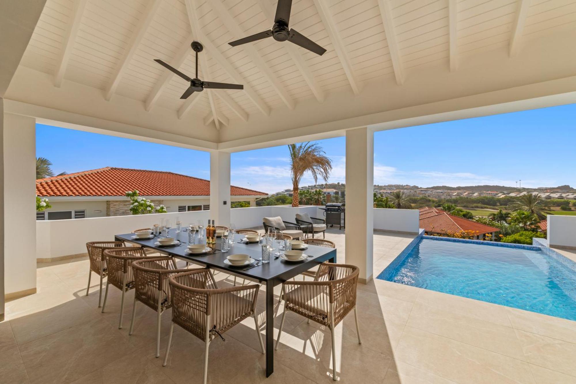 Villa Blue Bay Curacao Dorp Dorp Sint Michiel Esterno foto